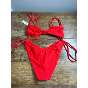 LPA Red Tia Top‎ and matching bottoms size small thumbnail 6