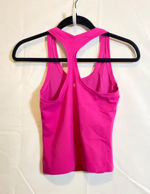Amazon Pink Crazy Yoga Tank Top thumbnail 3