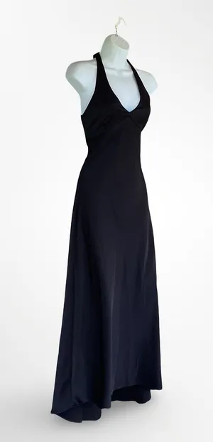 BCBG MAXAZRIA Long Halter Dress thumbnail 1