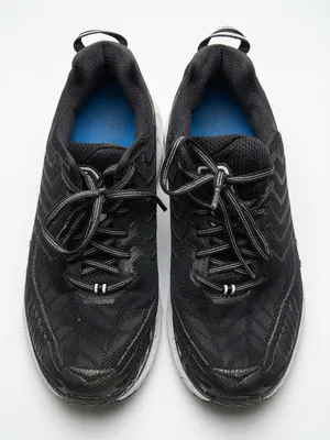 Hoka One One Clifton 4 Black 8.5 Wide Running Shoes Sneakers Women’s thumbnail 1