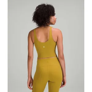 Lululemon Align Nulu‎ Tank Top Auric Gold Size 2 thumbnail 2