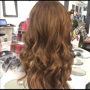 Wig Swisslace lacefront Romance Curl copper brown thumbnail 3