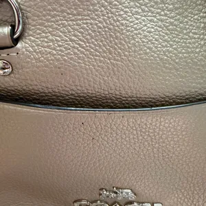 Coach Mini Emma Satchel S38877 Rose Gold Metallic Crossbody thumbnail 5