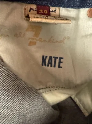 7 For All Mankind Kate Straight Leg Jeans Women’s 28 thumbnail 5