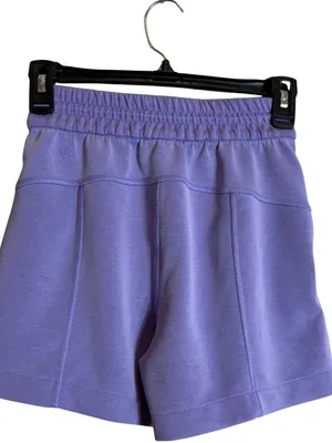 Lululemon Softstreme High-Rise Short 4" Womens 0 Dark Lavender Purple Active Gym thumbnail 5