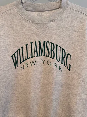 Abercrombie YPB Williamsburg Brooklyn New York Sweatshirt Size S thumbnail 4