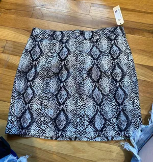 Garage snakeskin skirt thumbnail 1