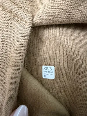 lululemon athletica Scuba Oversized Half-Zip Hoodie Size XS/S - Filbert Tan thumbnail 5
