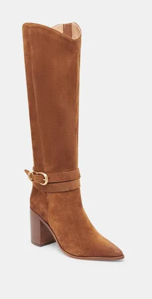 Dolce Vita Tyrone Boots Brown Suede- Size 6 thumbnail 1