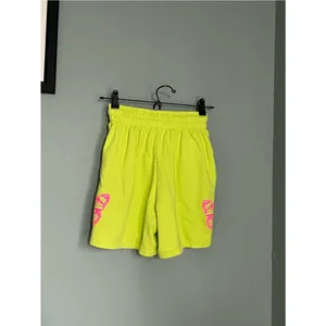 Frankies Bikinis Burl Sweatshort Size Small Grass Neon Green Butterfly thumbnail 7