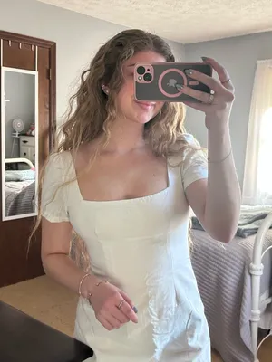 Princess Polly White Summer/Spring Dress  thumbnail 2