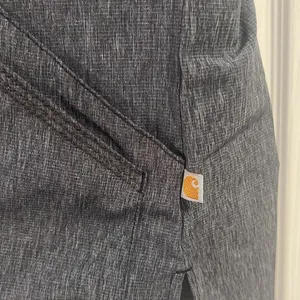✨HP✨Carhartt Women's Multi-Pocket V-Neck Medical Scrub Grey Sz XL Top✨ thumbnail 7