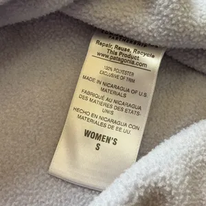 Patagonia Women Synchilla Snap-T Fleece Pullover Purple Grey Small 25455 thumbnail 7