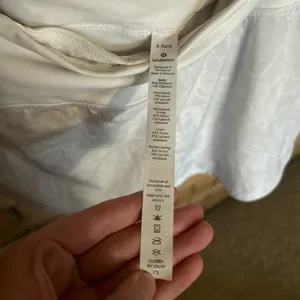 Lululemon Pace Rival Skirt (Regular) No Panels Eternal Wave White Size 4 thumbnail 11