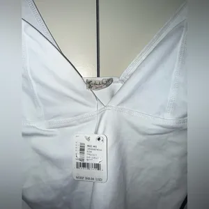 White free people corset top NWT thumbnail 6