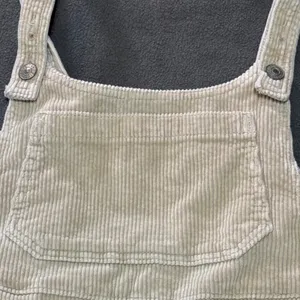 Corduroy Pinafore Dress Overall Mini Tan American Eagle Medium‎ thumbnail 7