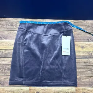 Lululemon Scuba High Rise Mini Skirt Velvet NWT Size Small (NFAL) LW8AL9S thumbnail 9