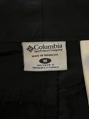 Columbia PFG Cargo Shorts Womens Medium Black Nylon Quick Dry Fishing Beach thumbnail 5