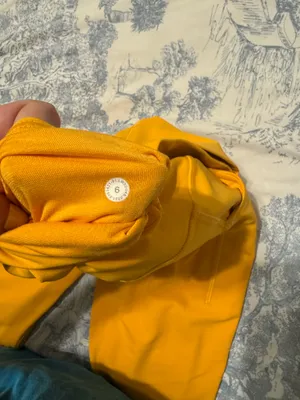 Yellow Lululemon Leggings thumbnail 4