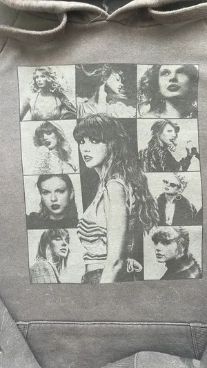 Taylor Swift Eras Tour Hoodie Black thumbnail 3