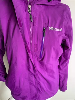 Marmot Ramble Component jacket women’s size small purple hooded jacket thumbnail 4