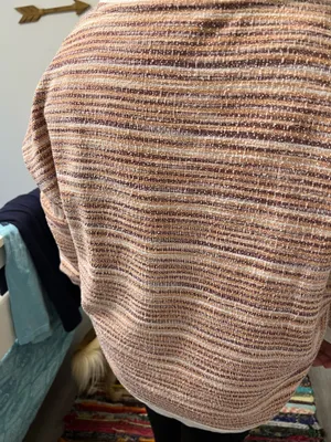 Large striped sweater Pink thumbnail 2