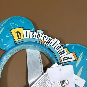 Disney Parks D23 making magic retro Marquee Sign Minnie Ears Headband Disneyland thumbnail 6