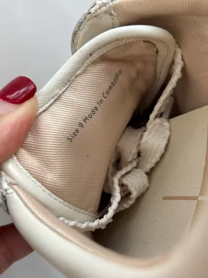 Dolce Vita Women’s White Leather Lace-Up Sneakers Size 9 – Retro Casual thumbnail 8