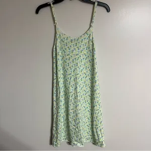 Women's Zara Floral Print Tight Knit Tank Dress Size Small‎ Viscose thumbnail 13