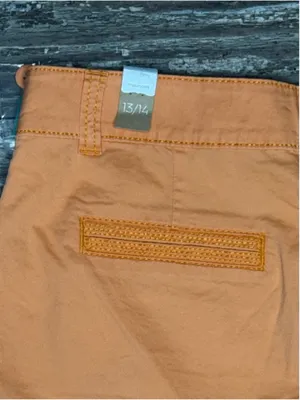 Maurices bright orange High-Waist Women’s Shorts NEW size 13/14 thumbnail 9