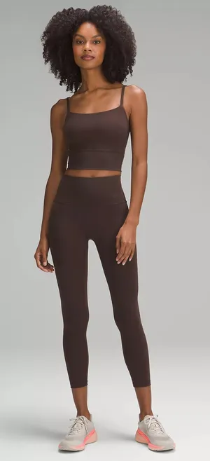 Lululemon. Wunder Train High-Rise Tight with Pockets 25" Espresso Size 8 NWT thumbnail 1