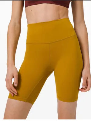 Lululemon Align Short 8" Gold Spice Size 4 NWOT thumbnail 3