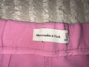 Pink Abercrombie Pants Wide-Leg thumbnail 2