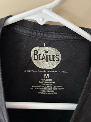 Beatles cropped tee Black Size M thumbnail 2