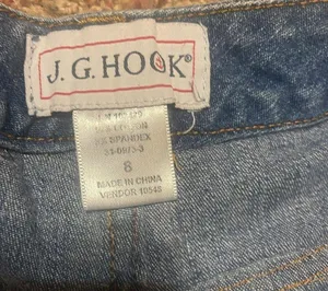 JG Hook pink and white gingham capri and shirt set size 6/8 thumbnail 3