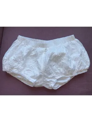 Amelie Teje Paiges Bloomers Short in Ivory Medium New Womens Hot Shorts thumbnail 6