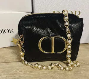 Dior Makeup Cosmetic Case Purse Pouch Shoulder Bag thumbnail 5