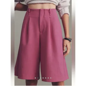 Anthropologie Maeve Skirty Culotte Shorts thumbnail 2