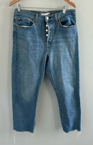 Levi’s Wedgie Straight‎ Jeans thumbnail 1
