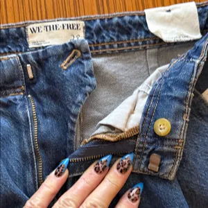 We The Free Wide Leg Blue Jeans! thumbnail 6