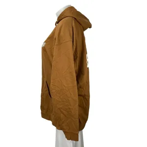 Independent Women's Brown Graphic Print Long Sleeve Hooded Hoodie Sweatshirt XL thumbnail 2