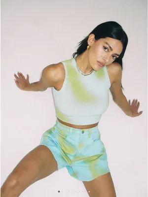 NWT Revolve | WeWoreWhat | Flare Bell Shorts Stretch Denim in Tie Dye Size 26 thumbnail 2