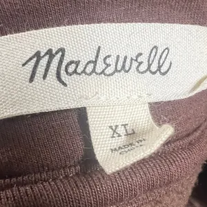 Madewell $98 Re(sourced) Fleece Chocolate Brown Teddy Bear Cardigan Sweater Fall thumbnail 5