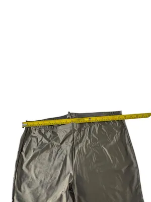 SKIMS Shine Spandex Jersey Bike Shorts 4X Gray Chalk NWT High Rise Plus thumbnail 6