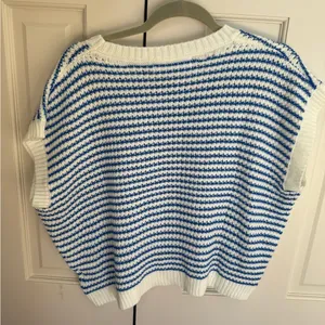 NWOT Knit Mix Short Sleeve Top thumbnail 2