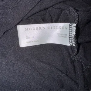 Modern Citizen Scoop Neck‎ Top Women Medium Black Excellent Long Sleeve MC21T212 thumbnail 3