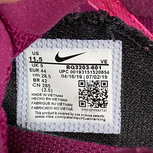 Nike Zoom Gravity Women 11.5 Pink Purple Athletic Running Gym Shoes Sneakers EUC thumbnail 8
