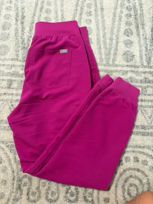 FIGS High-Waisted Jogger Pants thumbnail 1