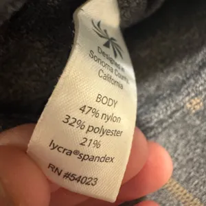 Athleta Leggings Activewear Pocket RN# 54023 High Rise Size medium Heather grey thumbnail 3