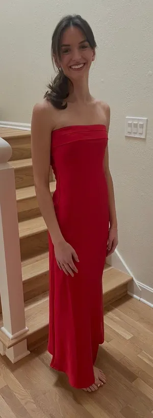 Altar'd State Red dress thumbnail 1